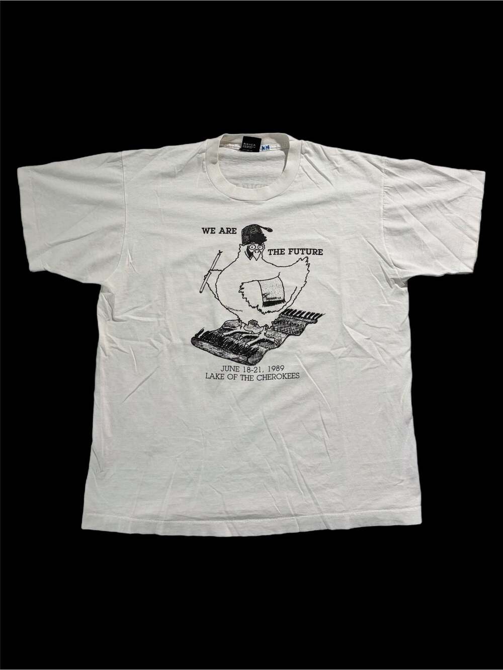 Vintage 1989 Tyson Foods Shangri-La Resort Corporate Event T-Shirt